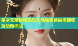 星空无限传媒瑶贝作品独家首映短视频互动新体验