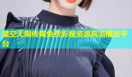 星空无限传媒免费影视资源高清播放平台