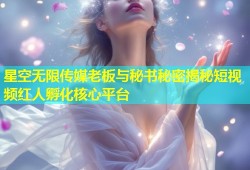 星空无限传媒老板与秘书秘密揭秘短视频红人孵化核心平台