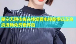 星空无限传媒在线观看电视剧惜花芷高清流畅免费看体验