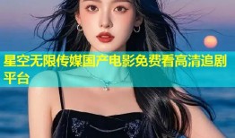 星空无限传媒国产电影免费看高清追剧平台