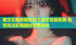星空无限传媒影视下载安装最新版 免费高清影视随时观看体验