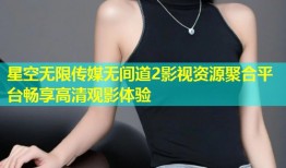 星空无限传媒无间道2影视资源聚合平台畅享高清观影体验
